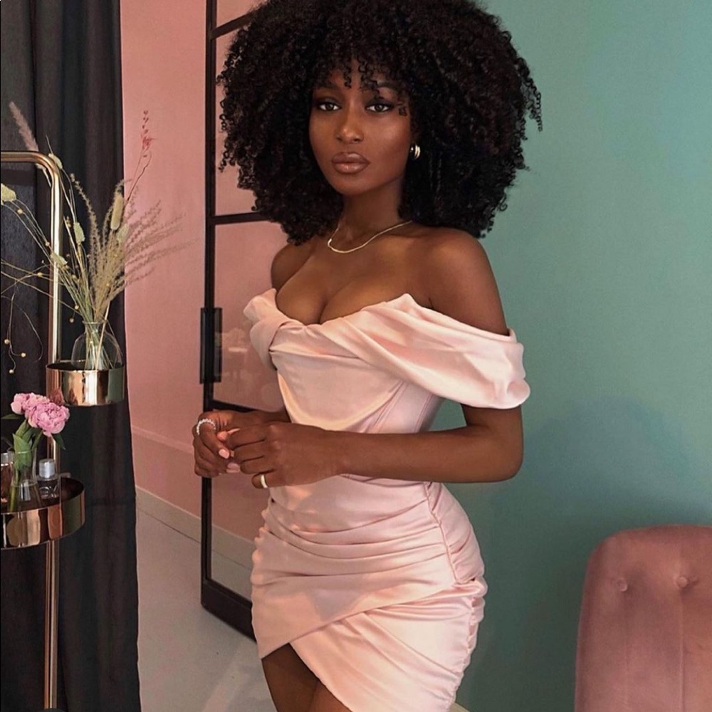 Blush house of Cb corset dress